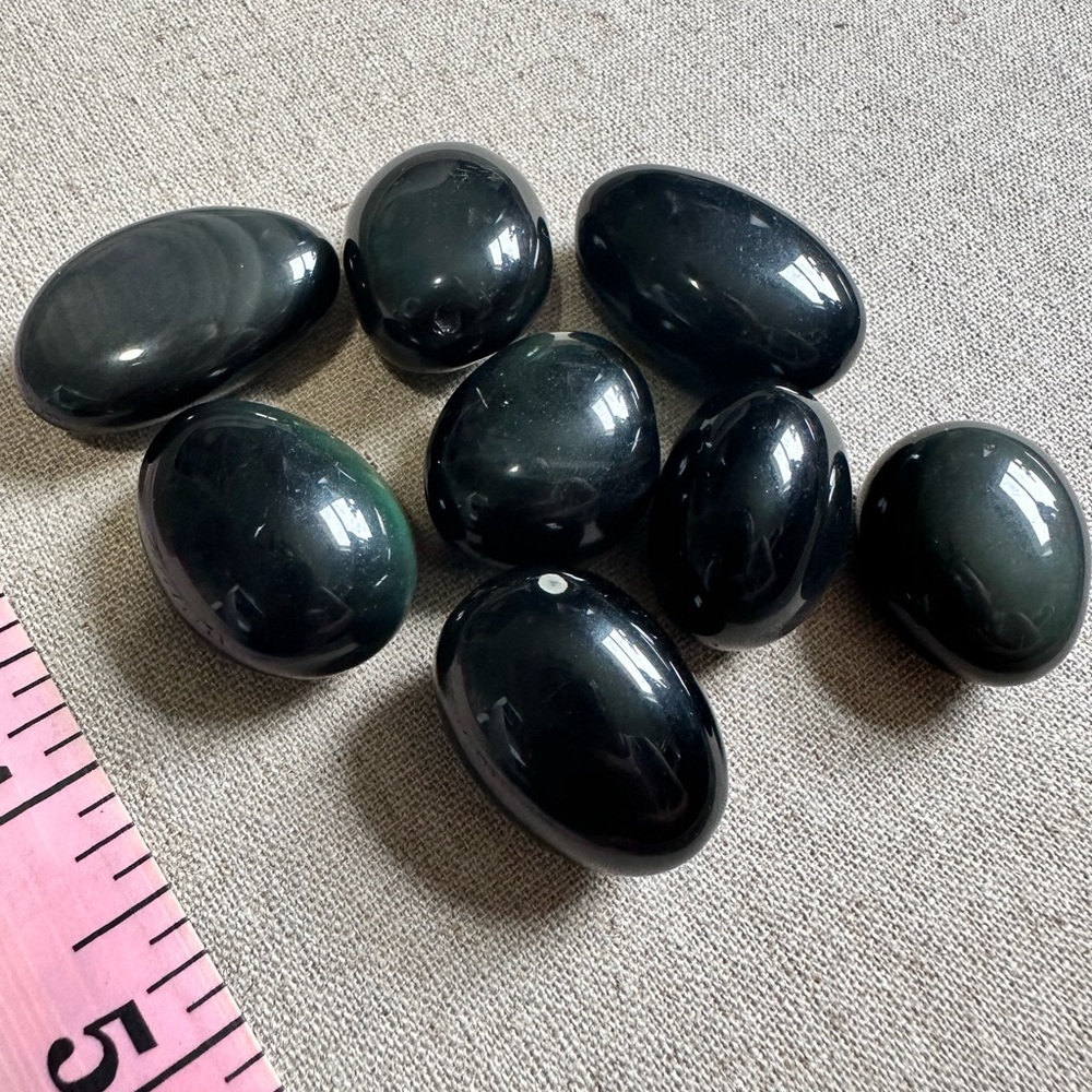 Rainbow Obsidian Tumbles